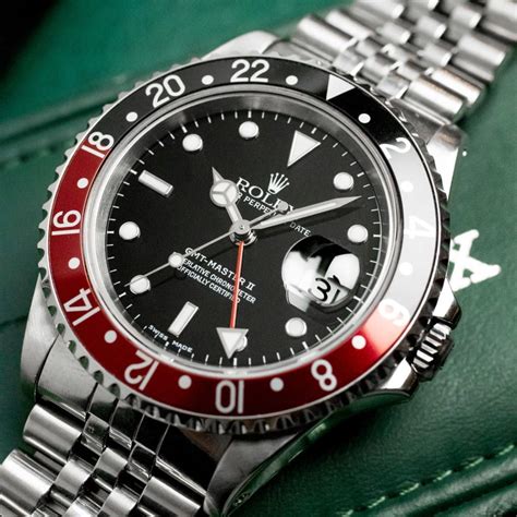 rolex gmt master ii coke 16710